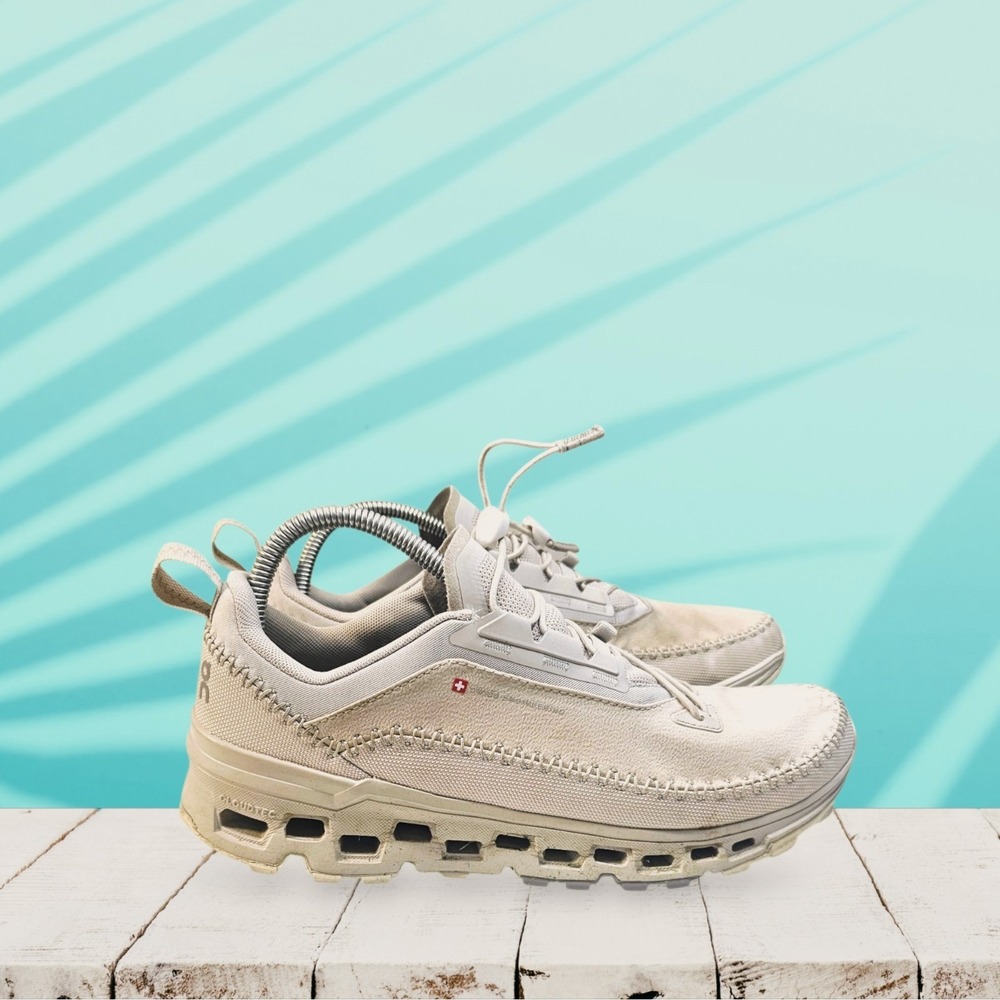 On Cloud surfer Running Shoes Womens 9.5 Athletic Beige 3WE30092978 Need Insoles